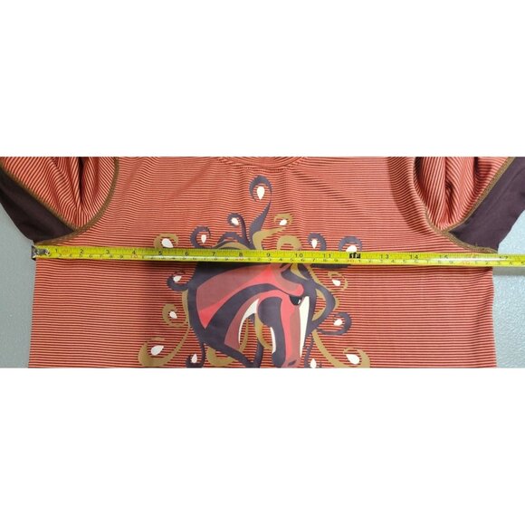 Kerrits Girls XL Long Sleeve Stripe‎ Horse Graphic Print Base Layer Tee - Picture 5 of 10